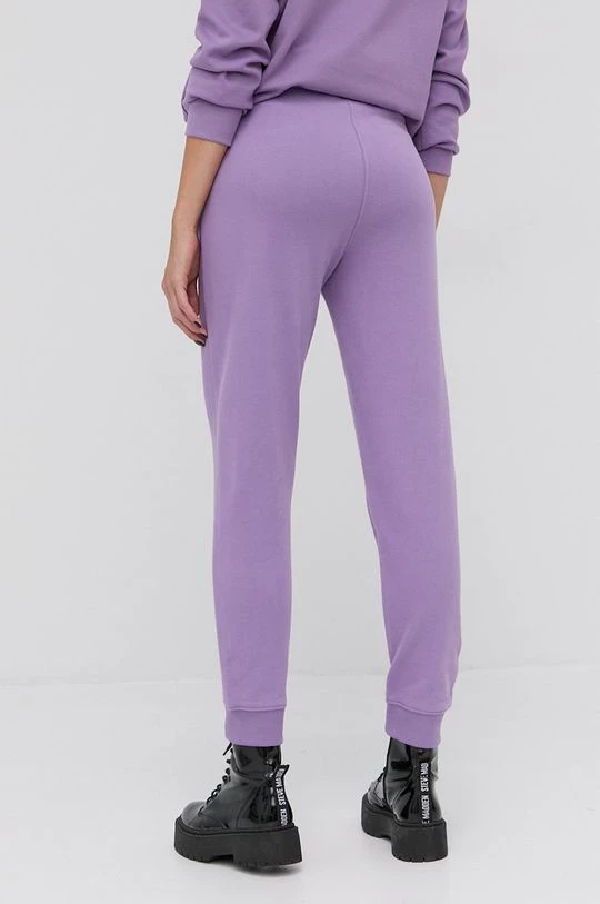 Γυναικεία Παντελόνια φόρμας Βαμβακερό παντελόνι Boss χρώμα: μοβ 5 Γυναικεία Παντελόνια φόρμας Βαμβακερό παντελόνι Boss χρώμα: μοβ - Image 3