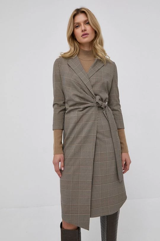 Γυναικεία Φορέματα Φόρεμα Boss μπεζ 3 Γυναικεία Φορέματα Φόρεμα Boss μπεζ