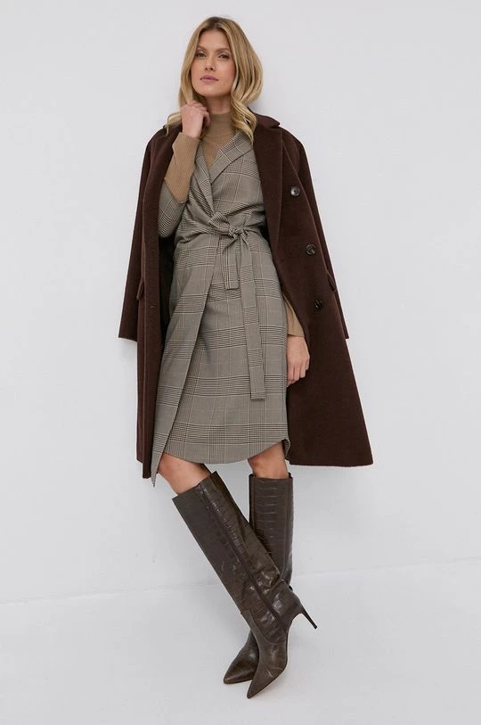 Γυναικεία Φορέματα Φόρεμα Boss μπεζ 4 Γυναικεία Φορέματα Φόρεμα Boss μπεζ - Image 2