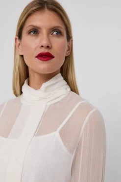 Γυναικεία Πουκάμισα Πουκάμισο Boss χρώμα: άσπρο -Boss Κατάστημα πωλήσεων unnamed file 3109