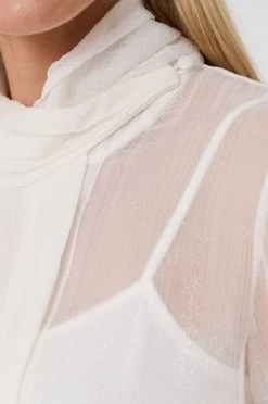 Γυναικεία Πουκάμισα Πουκάμισο Boss χρώμα: άσπρο -Boss Κατάστημα πωλήσεων unnamed file 3110