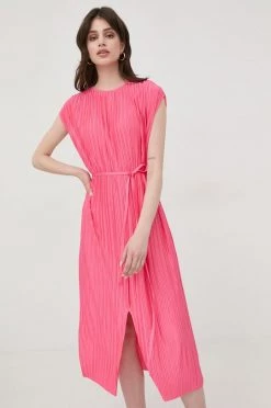 Γυναικεία Φορέματα Φόρεμα BOSS ροζ, -Boss Κατάστημα πωλήσεων unnamed file 3162