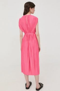 Γυναικεία Φορέματα Φόρεμα BOSS ροζ, -Boss Κατάστημα πωλήσεων unnamed file 3163