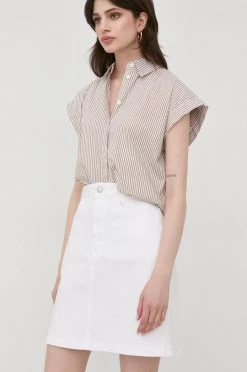 Γυναικεία Πουκάμισα Πουκάμισο BOSS μπεζ, -Boss Κατάστημα πωλήσεων unnamed file 3181