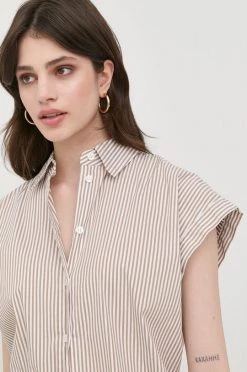 Γυναικεία Πουκάμισα Πουκάμισο BOSS μπεζ, -Boss Κατάστημα πωλήσεων unnamed file 3182