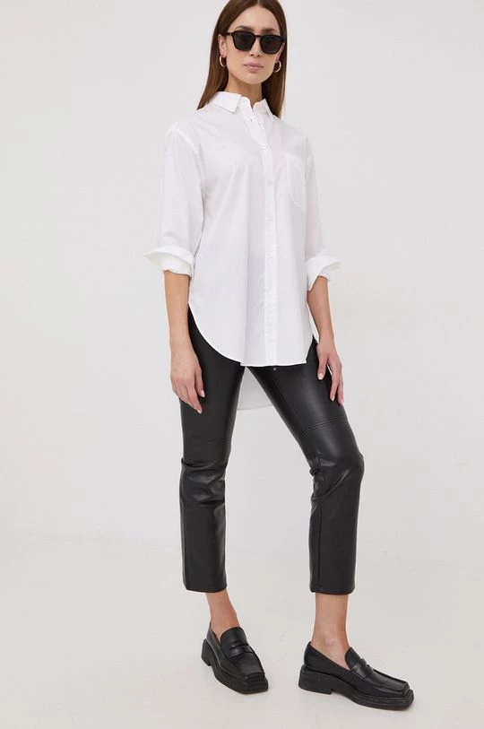 Γυναικεία Πουκάμισα Βαμβακερό πουκάμισο Boss χρώμα: άσπρο, 5 Γυναικεία Πουκάμισα Βαμβακερό πουκάμισο Boss χρώμα: άσπρο, - Image 3