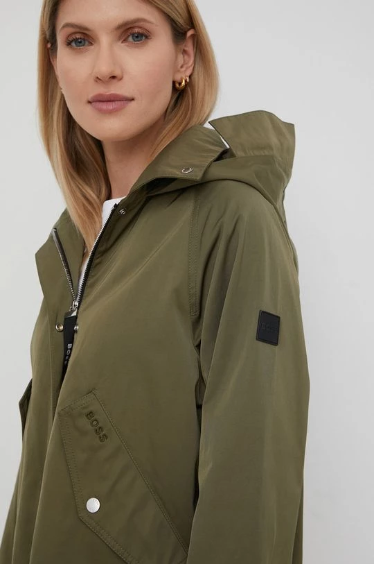 Γυναικεία Κοντά μπουφάν Μπουφάν BOSS χρώμα: πράσινο, 6 Γυναικεία Κοντά μπουφάν Μπουφάν BOSS χρώμα: πράσινο, - Image 4