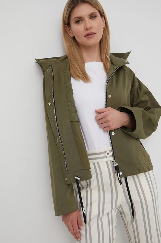 Γυναικεία Κοντά μπουφάν Μπουφάν BOSS χρώμα: πράσινο, 7 Γυναικεία Κοντά μπουφάν Μπουφάν BOSS χρώμα: πράσινο, - Image 5