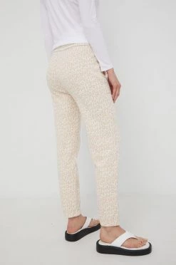 Γυναικεία Παντελόνια φόρμας Παντελόνι φόρμας BOSS χρώμα: μπεζ -Boss Κατάστημα πωλήσεων unnamed file 3209