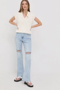 Γυναικεία Χωρίς φερμουάρ Γιλέκο από μετάξι BOSS χρώμα: μπεζ, 8 Γυναικεία Χωρίς φερμουάρ Γιλέκο από μετάξι BOSS χρώμα: μπεζ, -Boss Κατάστημα πωλήσεων unnamed file 3213