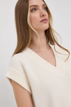 Γυναικεία Χωρίς φερμουάρ Γιλέκο από μετάξι BOSS χρώμα: μπεζ, 10 Γυναικεία Χωρίς φερμουάρ Γιλέκο από μετάξι BOSS χρώμα: μπεζ, -Boss Κατάστημα πωλήσεων unnamed file 3215