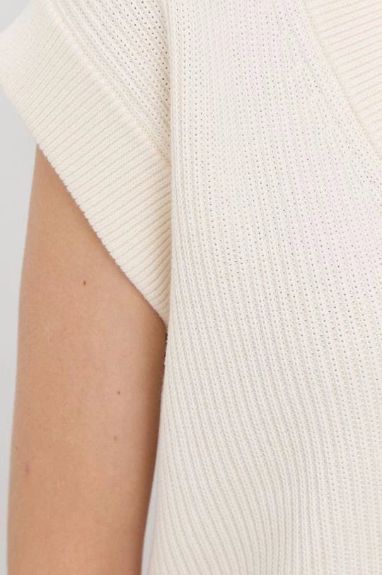 Γυναικεία Χωρίς φερμουάρ Γιλέκο από μετάξι BOSS χρώμα: μπεζ, 7 Γυναικεία Χωρίς φερμουάρ Γιλέκο από μετάξι BOSS χρώμα: μπεζ, - Image 5