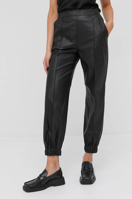 Γυναικεία Υφασμάτινα Παντελόνι Boss χρώμα: μαύρο 3 Γυναικεία Υφασμάτινα Παντελόνι Boss χρώμα: μαύρο