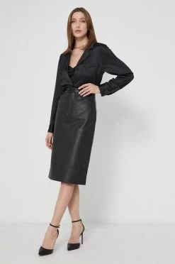 Γυναικεία Πουκάμισα Πουκάμισο Boss χρώμα: μαύρο -Boss Κατάστημα πωλήσεων unnamed file 3262