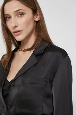 Γυναικεία Πουκάμισα Πουκάμισο Boss χρώμα: μαύρο -Boss Κατάστημα πωλήσεων unnamed file 3264