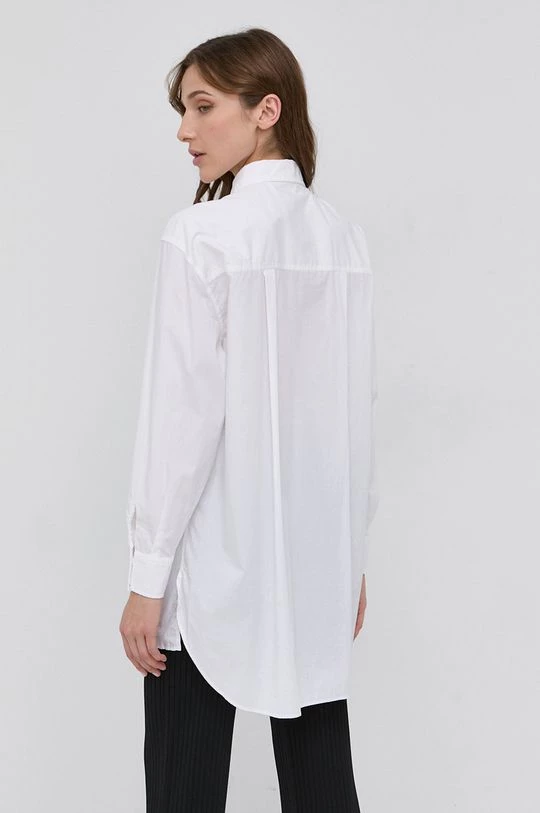 Γυναικεία Πουκάμισα Βαμβακερό πουκάμισο Boss χρώμα: άσπρο 6 Γυναικεία Πουκάμισα Βαμβακερό πουκάμισο Boss χρώμα: άσπρο - Image 4