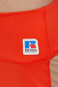 Γυναικεία Κολάν Boss BOSS X RUSSEL ATHLETIC χρώμα: πορτοκαλί -Boss Κατάστημα πωλήσεων unnamed file 3273