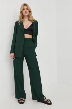 Γυναικεία Υφασμάτινα Παντελόνι BOSS πράσινο, -Boss Κατάστημα πωλήσεων unnamed file 3329