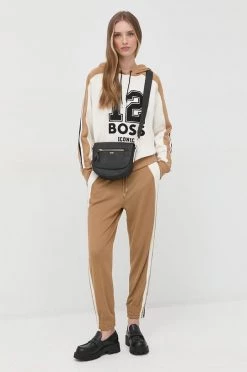 Γυναικεία Χωρίς φερμουάρ Μπλούζα BOSS μπεζ, -Boss Κατάστημα πωλήσεων unnamed file 342