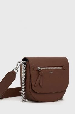 Γυναικεία Τσάντες χιαστί Δερμάτινη τσάντα BOSS καφέ -Boss Κατάστημα πωλήσεων unnamed file 347