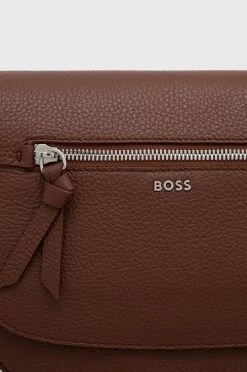 Γυναικεία Τσάντες χιαστί Δερμάτινη τσάντα BOSS καφέ -Boss Κατάστημα πωλήσεων unnamed file 349