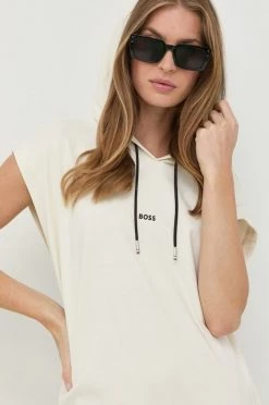 Γυναικεία Φορέματα Βαμβακερό φόρεμα BOSS άσπρο, -Boss Κατάστημα πωλήσεων unnamed file 369