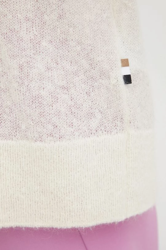 Γυναικεία Χωρίς φερμουάρ Πουλόβερ με προσθήκη μαλλιού BOSS χρώμα: άσπρο, 7 Γυναικεία Χωρίς φερμουάρ Πουλόβερ με προσθήκη μαλλιού BOSS χρώμα: άσπρο, - Image 5