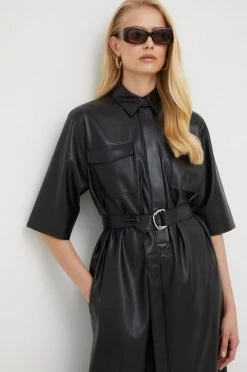 Γυναικεία Φορέματα Φόρεμα BOSS μαύρο, -Boss Κατάστημα πωλήσεων unnamed file 444