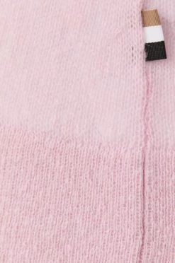 Γυναικεία Χωρίς φερμουάρ Πουλόβερ με προσθήκη μαλλιού BOSS χρώμα: ροζ, -Boss Κατάστημα πωλήσεων unnamed file 463