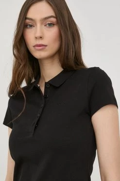 Γυναικεία Φορέματα Βαμβακερό φόρεμα BOSS μαύρο, -Boss Κατάστημα πωλήσεων unnamed file 477