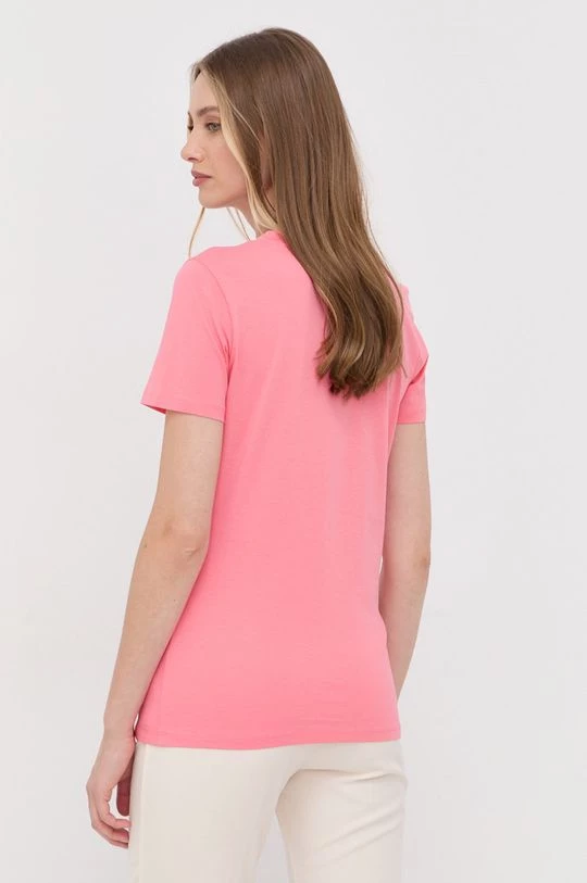 Γυναικεία Κοντομάνικο Βαμβακερό μπλουζάκι BOSS ροζ 5 Γυναικεία Κοντομάνικο Βαμβακερό μπλουζάκι BOSS ροζ - Image 3