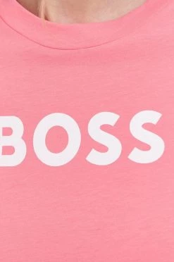 Γυναικεία Κοντομάνικο Βαμβακερό μπλουζάκι BOSS ροζ 11 Γυναικεία Κοντομάνικο Βαμβακερό μπλουζάκι BOSS ροζ -Boss Κατάστημα πωλήσεων unnamed file 492