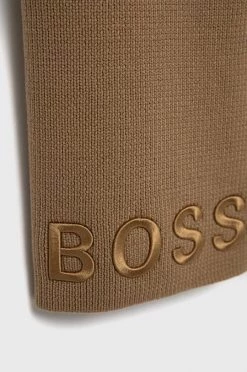 Γυναικεία Κασκόλ Μάλλινο κασκόλ Boss μπεζ -Boss Κατάστημα πωλήσεων unnamed file 502