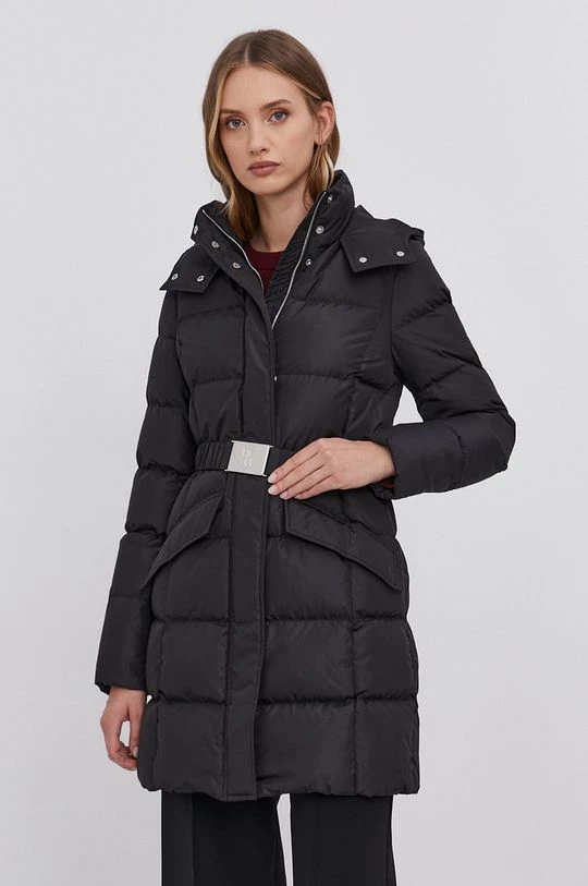 Γυναικεία Μακριά μπουφάν Μπουφάν με επένδυση από πούπουλα Boss χρώμα: μαύρο 4 Γυναικεία Μακριά μπουφάν Μπουφάν με επένδυση από πούπουλα Boss χρώμα: μαύρο - Image 2
