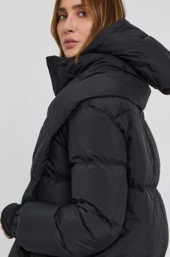 Γυναικεία Κοντά μπουφάν Μπουφάν με επένδυση από πούπουλα Boss χρώμα: μαύρο -Boss Κατάστημα πωλήσεων unnamed file 525