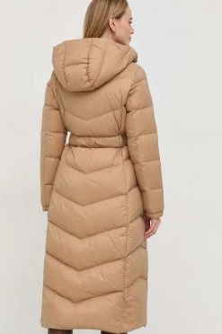 Γυναικεία Μακριά μπουφάν Μπουφάν με επένδυση από πούπουλα BOSS μπεζ, -Boss Κατάστημα πωλήσεων unnamed file 545