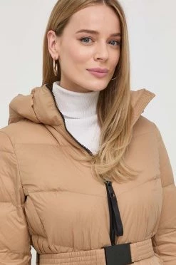 Γυναικεία Μακριά μπουφάν Μπουφάν με επένδυση από πούπουλα BOSS μπεζ, -Boss Κατάστημα πωλήσεων unnamed file 548