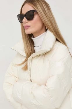 Γυναικεία Μακριά μπουφάν Μπουφάν με επένδυση από πούπουλα BOSS μπεζ, -Boss Κατάστημα πωλήσεων unnamed file 554