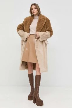 Γυναικεία Παλτά Παλτό BOSS μπεζ, -Boss Κατάστημα πωλήσεων unnamed file 566