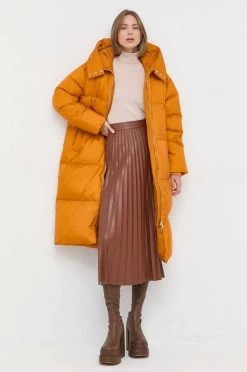 Γυναικεία Μακριά μπουφάν Μπουφάν με επένδυση από πούπουλα BOSS πορτοκαλί, -Boss Κατάστημα πωλήσεων unnamed file 576