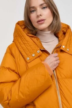 Γυναικεία Μακριά μπουφάν Μπουφάν με επένδυση από πούπουλα BOSS πορτοκαλί, -Boss Κατάστημα πωλήσεων unnamed file 578