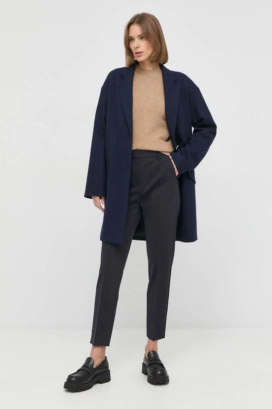 Γυναικεία Υφασμάτινα Παντελόνι BOSS ναυτικό μπλε, 4 Γυναικεία Υφασμάτινα Παντελόνι BOSS ναυτικό μπλε, - Image 2