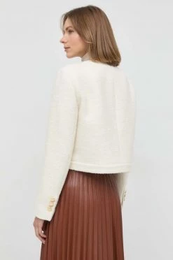 Γυναικεία Σακάκια Μπλέιζερ με μίγμα μαλλιού BOSS άσπρο, -Boss Κατάστημα πωλήσεων unnamed file 644