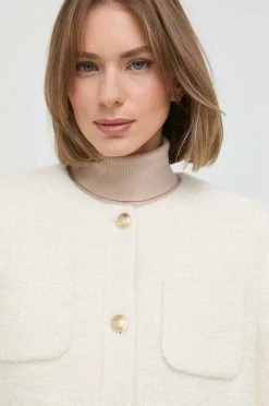 Γυναικεία Σακάκια Μπλέιζερ με μίγμα μαλλιού BOSS άσπρο, -Boss Κατάστημα πωλήσεων unnamed file 645