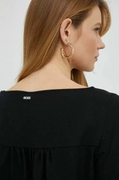 Γυναικεία Μπλούζες Μπλουζάκι BOSS μαύρο -Boss Κατάστημα πωλήσεων unnamed file 666