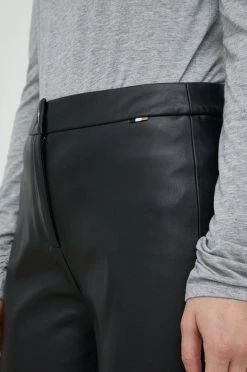 Γυναικεία Υφασμάτινα Παντελόνι BOSS μαύρο, -Boss Κατάστημα πωλήσεων unnamed file 684