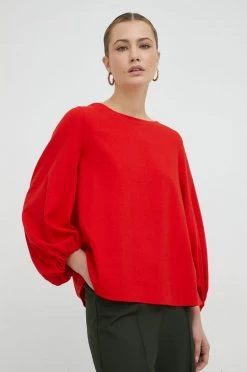 Γυναικεία Μπλούζες Μπλουζάκι BOSS κόκκινο -Boss Κατάστημα πωλήσεων unnamed file 688