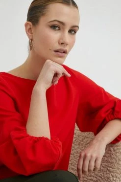 Γυναικεία Μπλούζες Μπλουζάκι BOSS κόκκινο -Boss Κατάστημα πωλήσεων unnamed file 689