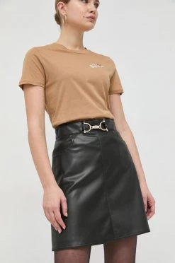 Γυναικεία Κοντομάνικο Βαμβακερό μπλουζάκι BOSS μπεζ -Boss Κατάστημα πωλήσεων unnamed file 723