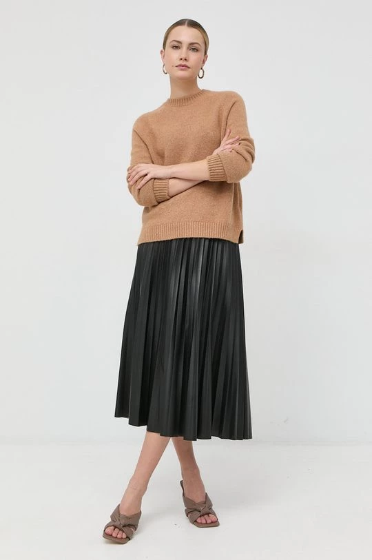 Γυναικεία Χωρίς φερμουάρ Πουλόβερ με προσθήκη μαλλιού BOSS χρώμα: μπεζ, 6 Γυναικεία Χωρίς φερμουάρ Πουλόβερ με προσθήκη μαλλιού BOSS χρώμα: μπεζ, - Image 4